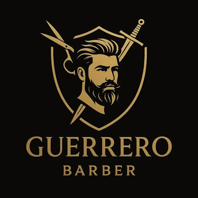 Bile Guerrero Barber Logo